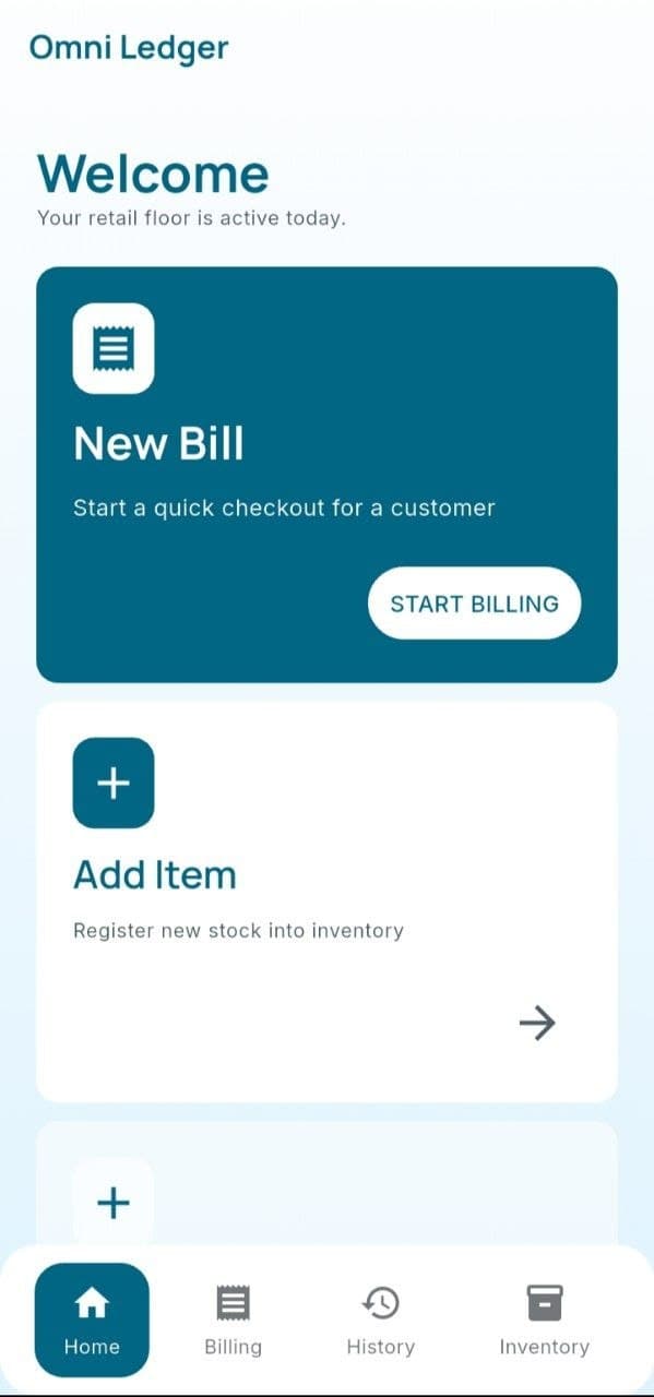 Omni Ledger screenshot 1
